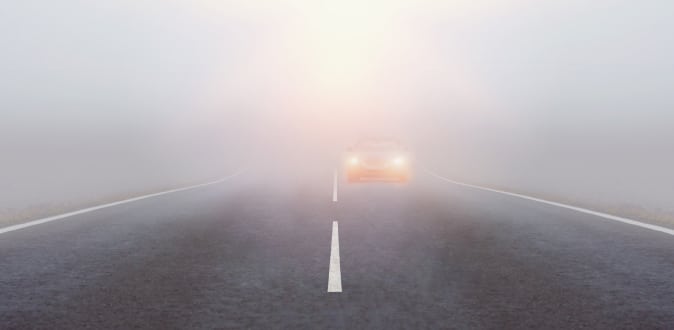 Rijden in de mist